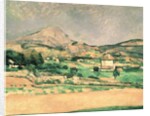 Montagne Sainte-Victoire, c.1882-85 by Paul Cezanne
