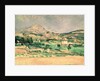 Montagne Sainte-Victoire, c.1882-85 by Paul Cezanne