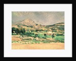 Montagne Sainte-Victoire, c.1882-85 by Paul Cezanne