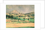 Montagne Sainte-Victoire, c.1882-85 by Paul Cezanne