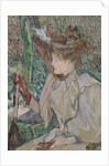 Woman with Gloves, 1891 by Henri de Toulouse-Lautrec