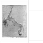 Flood scene, study of female nude by Anne Louis Girodet de Roucy-Trioson