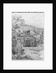 Temple of the Sibyl, Tivoli by Louis Francois Cassas