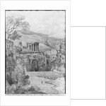 Temple of the Sibyl, Tivoli by Louis Francois Cassas