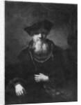 Portrait of a rabbi by Rembrandt Harmensz. van Rijn
