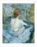 Woman at her Toilet, 1896 by Henri de Toulouse-Lautrec