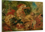 Study for The Lion Hunt, 1854 by Ferdinand Victor Eugene Delacroix