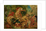 Study for The Lion Hunt, 1854 by Ferdinand Victor Eugene Delacroix