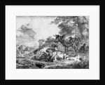 Three Cows by Nicolaes Pietersz. Berchem