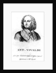 Antonio Vivaldi, c. 1830 by Francois Morellon la Cave