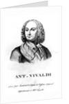 Antonio Vivaldi, c. 1830 by Francois Morellon la Cave