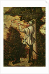 Crossbowman taking aim by Lucas the Elder Cranach