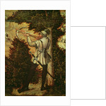 Crossbowman taking aim by Lucas the Elder Cranach