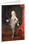 Portrait of Louis I of Spain, 1717 by Michel-Ange Houasse