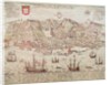 Panorama of Lisbon, 1572 by Portuguese School