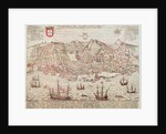 Panorama of Lisbon, 1572 by Portuguese School