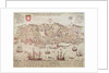 Panorama of Lisbon, 1572 by Portuguese School