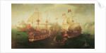 Naval Battle, 1605 by Hendrick Cornelisz Vroom