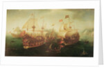 Naval Battle, 1605 by Hendrick Cornelisz Vroom