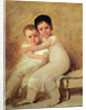Portrait of the artist's children by Domingos Antonio de Sequeira