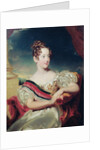 Portrait of Dona Maria II by Thomas (school of) Lawrence