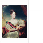 Portrait of Dona Maria II by Thomas (school of) Lawrence
