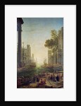 Embarkation of St. Paul at Ostia by Claude Lorrain (1600-82)