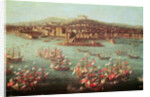 The fleet of King Charles III of Spain before the city of Naples, 6 October 1759 by Antonio Joli