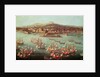 The fleet of King Charles III of Spain before the city of Naples, 6 October 1759 by Antonio Joli