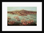The fleet of King Charles III of Spain before the city of Naples, 6 October 1759 by Antonio Joli
