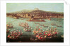 The fleet of King Charles III of Spain before the city of Naples, 6 October 1759 by Antonio Joli