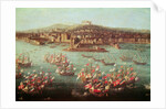 The fleet of King Charles III of Spain before the city of Naples, 6 October 1759 by Antonio Joli