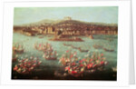 The fleet of King Charles III of Spain before the city of Naples, 6 October 1759 by Antonio Joli