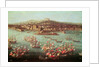 The fleet of King Charles III of Spain before the city of Naples, 6 October 1759 by Antonio Joli