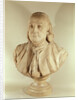 Bust of Benjamin Franklin by Jean-Jacques Caffieri