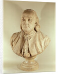 Bust of Benjamin Franklin by Jean-Jacques Caffieri