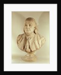 Bust of Benjamin Franklin by Jean-Jacques Caffieri