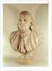 Bust of Benjamin Franklin by Jean-Jacques Caffieri