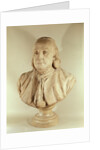 Bust of Benjamin Franklin by Jean-Jacques Caffieri