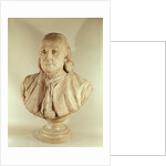 Bust of Benjamin Franklin by Jean-Jacques Caffieri