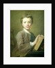 A Boy with a Book, c.1740 by Jean-Baptiste Perronneau