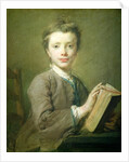 A Boy with a Book, c.1740 by Jean-Baptiste Perronneau