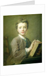A Boy with a Book, c.1740 by Jean-Baptiste Perronneau