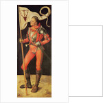 Lukas Paumgartner portrayed as Saint Eustace, right panel of the Paumgartner Altarpiece, c.1500 by Albrecht Dürer or Duerer