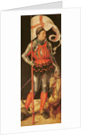 Stephan Paumgartner portrayed as Saint George by Albrecht Dürer or Duerer