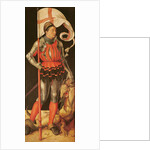Stephan Paumgartner portrayed as Saint George by Albrecht Dürer or Duerer