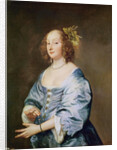 Marie Ruthven, Lady van Dyck, c.1639 by Anthony van Dyck