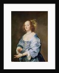 Marie Ruthven, Lady van Dyck, c.1639 by Anthony van Dyck