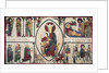 Altar Frontal from the Church of Santa Maria de Cardet, Vall de Boi, Spain, depicting the Madonna and four scenes from her life, 1150-1200 by Ribagorça Workshop Johannes Pintor