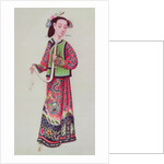 Japanese empress in imperial costume by Japanese School